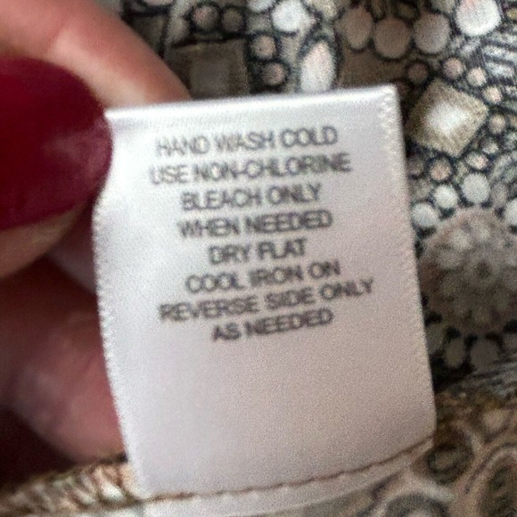 Northstyle Brown Multicolored Fit and Flare Short Sleeve Floral Dress Size 6 - Picture 8 of 15